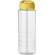 H2O Active® Treble Bidón deportivo con tapa con boquilla de 750 ml personalizado transparente/amarillo