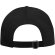 Gorra sandwich reciclada de 6 paneles GRS Topaz Negro intenso detalle 24