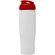 H2O Active® Tempo Bidón deportivo con Tapa Flip de 700 ml personalizado blanco/rojo