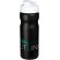 Baseline® Plus Bidón deportivo con tapa Flip de 650 ml personalizado negro intenso/blanco