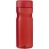 Bidón deportivo de 650 ml con tapa de rosca personalizado rojo/rojo