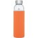 Bidón deportivo de vidrio de 500 ml personalizado naranja