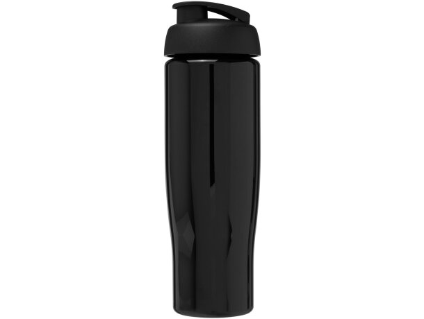 H2O Active® Tempo Bidón deportivo con Tapa Flip de 700 ml personalizado negro intenso