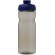 Bidón deportivo de 650 ml con tapa Flip personalizado carbón/azul