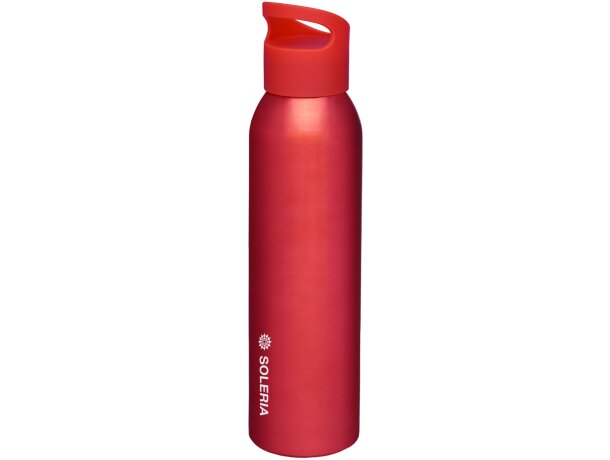 Bidón deportivo de 650 ml personalizado rojo