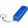 Powerbank de 1200 mAh Span con llavero y cable USB a micro USB Azul real detalle 13