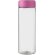 H2O Active® Vibe Bidón deportivo con tapa de rosca de 850 ml personalizado transparente/rosa