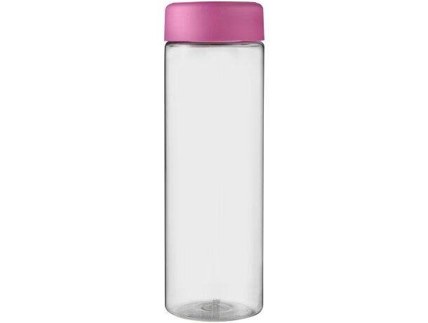 H2O Active® Vibe Bidón deportivo con tapa de rosca de 850 ml personalizado transparente/rosa