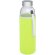 Bidón deportivo de vidrio de 500 ml personalizado verde lima