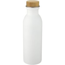 Bidón para merchandising Kalix acero inoxidable tapa bambú 650ml