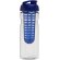 H2O Active® Base Bidón deportivo e infusor con Tapa Flip de 650 ml personalizado transparente/azul