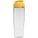 H2O Active® Tempo Bidón deportivo con Tapa Flip de 700 ml personalizado transparente/amarillo