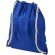 Mochilas sacos publicitarias con asas largas y cuerda Eliza 6L 240 g/m² Azul real detalle 14