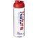 H2O Active® Vibe Bidón deportivo con tapa Flip de 850 ml personalizado transparente/rojo