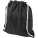 Mochilas sacos publicitarias con asas largas y cuerda Eliza 6L 240 g/m² Negro intenso detalle 10