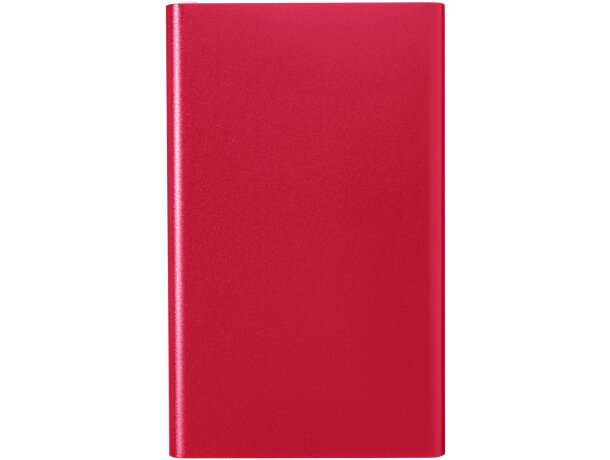 Powerbank delgada y ligera PEP con indicadores LED y 4000 mAh Rojo detalle 36