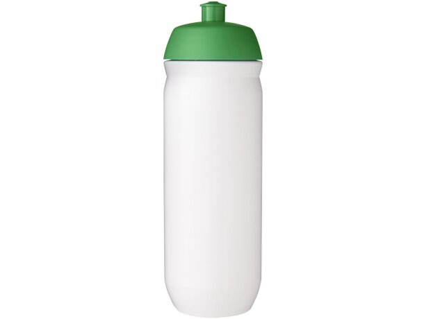 Bidón deportivo de 750 ml &quot;HydroFlex&quot; personalizado verde/blanco