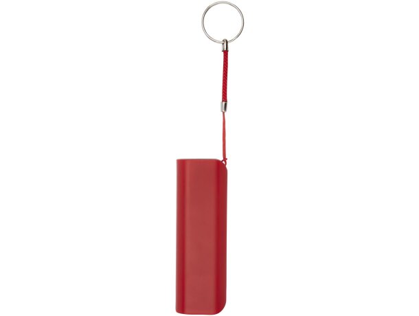 Powerbank de 1200 mAh Span con llavero y cable USB a micro USB Rojo detalle 21