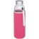 Bidón deportivo de vidrio de 500 ml personalizado rosa