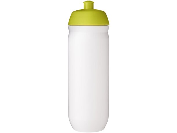 Bidón deportivo de 750 ml &quot;HydroFlex&quot; personalizado verde lima/blanco