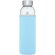 Bidón deportivo de vidrio de 500 ml personalizado azul claro