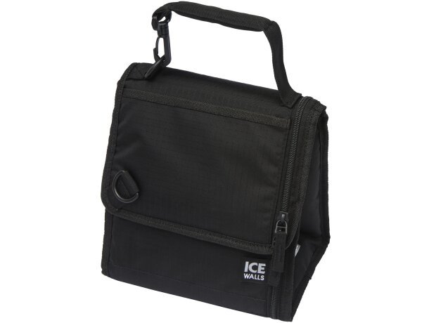 Bolsa térmica para comidas Ice-wall Negro intenso detalle 1