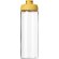 H2O Active® Vibe Bidón deportivo con tapa Flip de 850 ml personalizado transparente/amarillo