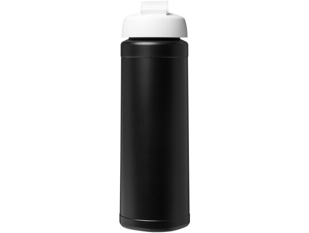 Baseline® Plus Bidón deportivo con Tapa Flip de 750 ml personalizado negro intenso/blanco