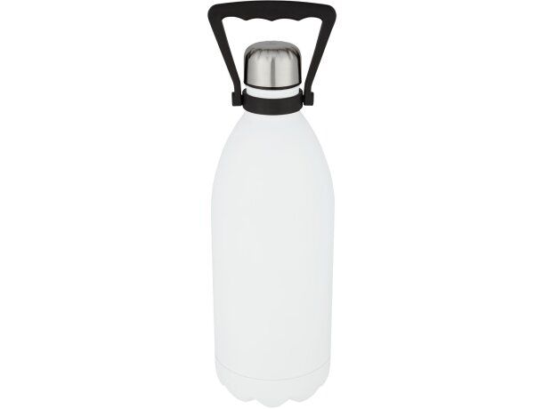 Botellas personalizadas Cove 1500ml acero inoxidable sin BPA ni ftalatos Blanco detalle 4