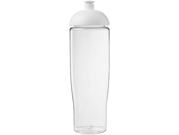 H2O Active® Tempo Bidón deportivo con Tapa Dome de 700 ml personalizado transparente/blanco