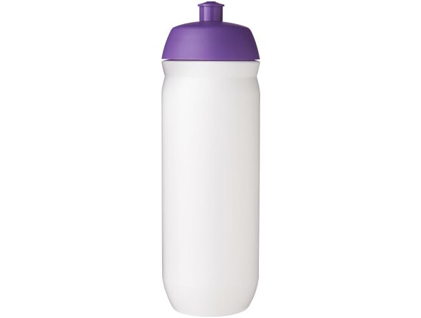 Bidón deportivo de 750 ml &quot;HydroFlex&quot; personalizado morado/blanco