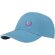 Gorra sandwich reciclada de 6 paneles GRS Topaz Azul nxt detalle 6