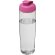 H2O Active® Tempo Bidón deportivo con Tapa Flip de 700 ml personalizado transparente/rosa