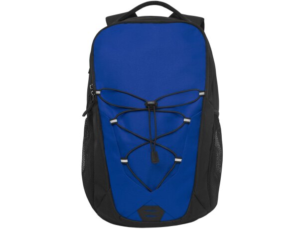 Mochilas de deporte promocional Trails para uso diario y actividades Azul real/negro intenso detalle 12