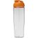 H2O Active® Tempo Bidón deportivo con Tapa Flip de 700 ml personalizado transparente/naranja