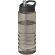 H2O Active® Treble Bidón deportivo con tapa con boquilla de 750 ml personalizado carbón/negro intenso