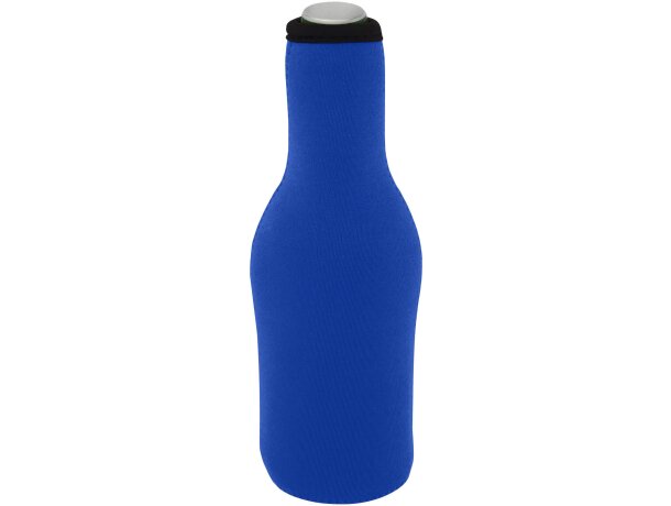 Botellas térmicas funda neopreno reciclado Fris se dobla cabe en bolsillo Azul real detalle 19