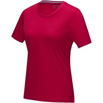 Camisetas de deporte mujer Azurite orgánicas GOTS cuello redondo algodón 160 g/m2