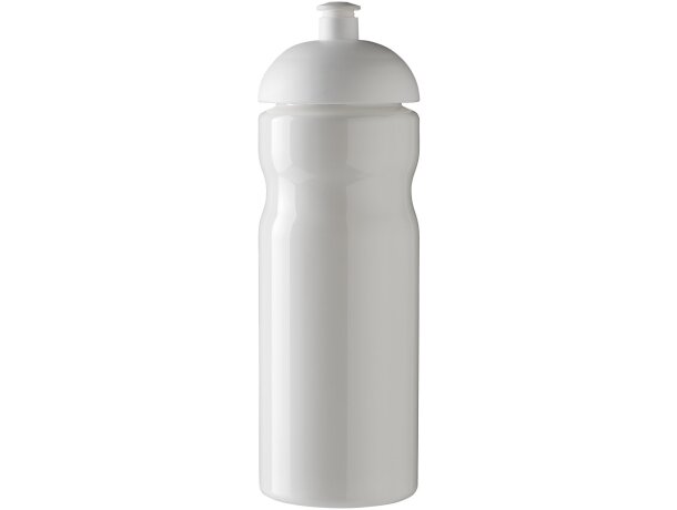 H2O Active® Base Bidón deportivo con Tapa Dome de 650 ml personalizado blanco