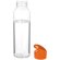 Bidón de Tritan™ de 650 ml colour-pop personalizado naranja/transparente