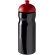 H2O Active® Base Bidón deportivo con Tapa Dome de 650 ml personalizado negro intenso/rojo