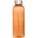 Bidón deportivo de 500 ml de Tritan™ personalizado naranja transparente