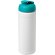 Baseline® Plus Bidón deportivo con Tapa Flip de 750 ml personalizado blanco/azul aqua