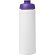 Baseline® Plus Bidón deportivo con Tapa Flip de 750 ml personalizado blanco/morado