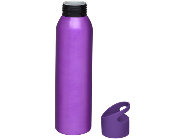 Bidón deportivo de 650 ml personalizado morado