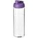 H2O Active® Vibe Bidón deportivo con tapa Flip de 850 ml personalizado transparente/morado