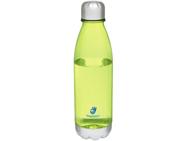 Bidón deportivo de 685 ml de Tritan™ personalizado lima transparente