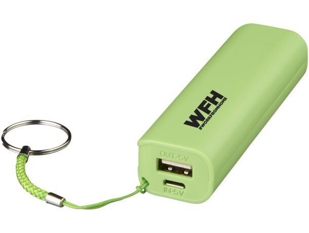 Powerbank de 1200 mAh Span con llavero y cable USB a micro USB Lima detalle 26