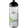 H2O Active® Base Bidón deportivo con Tapa Dome de 650 ml personalizado transparente/negro intenso