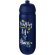 Bidón deportivo de 750 ml &quot;HydroFlex&quot; personalizado azul/azul